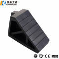 Good Price Solid Heavy Duty Wedge Stopper Rubber Wheel Chock for Trailer/Car/Truck